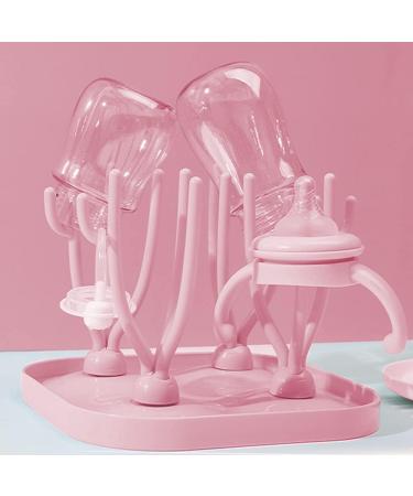 Kiuiom Rappelliere Asciuga Biberon Rosa - Salvaspazio Stendino Scolabiberon per Bottiglie | Acquista Online con Spedizione Internazionale - Buy Online on GoSupps.com