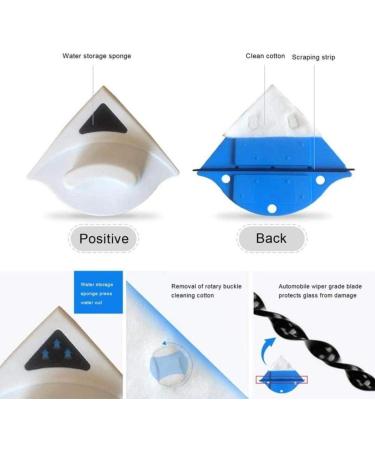 QTYUERGK Double-Sided Magnetic Glass Wiper Cleaner Cleaning Tools Surface Brushes Brush Glider Washing for 3-8Mmthick Window Cleaners - Buy Online on GoSupps.com
