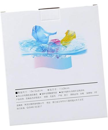 Sosoport 48 Pcs Paper for Clothes Wipeoff Eraced Washing Color Catcher Spot Cleaner Dye Home Laundry Papers Color Paper Stain Remover Clothes Grabber Stain Wash and Care Confetti As Shownx2pcs mediumx2pcs - Buy Online on GoSupps.com