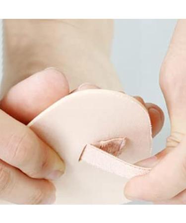 6 Piece Hammer Toe Straightener Set - Toe Splint for Crooked, Overlapping Toes & Corn Removers - Khaki, One Size - Buy Online on GoSupps.com