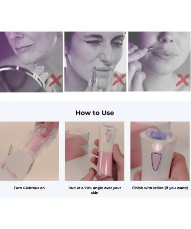 Glabrousskin Facial Hair Remover - Wireless Glamorous Skin Epilator - Buy Online on GoSupps.com
