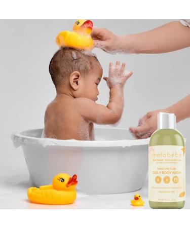 Moisture Fuse Daily Body Wash - Natural Baby Wash for Sensitive Skin & Eczema Relief | Gentle 8oz Body Wash & Shampoo for All Ages - Buy Online on GoSupps.com