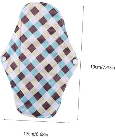Exceart 8-Piece Washable Menstruation Pads Set | Reusable Sanitary Napkins with Storage Pockets - Eco-Friendly Solution for Women & Girls - Buy Online on GoSupps.com