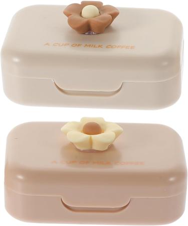 Buy Gatuida 8 Sentences Colored Contact Lenses with Travel Case - 4 Pcs Organizer for Outdoor Use | Shop Now for Stylish Lens Holders! - Buy Online on GoSupps.com