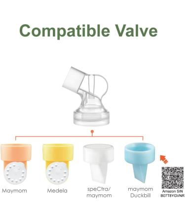 Maymom Top Hole Connector for Medela Breast Pumps - Compatible and Replaces Medela Connector II - Buy Online on GoSupps.com