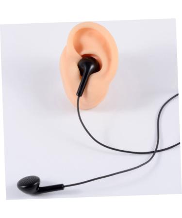 Healeved 4 Pcs Silicone Ear Model Ornament Earrings - Teaching Supplies Anatomy Model - Fake Ear Piercing & Massage Tool - Buy Online on GoSupps.com