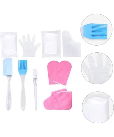 FRCOLOR Paraffin Wax Mitts 3 Sets Hand and Foot Care Set Skin Care Products Exfoliating Cotton Gloves (foot Covers) Work Exfoliating Scrub Gloves - Buy Online on GoSupps.com