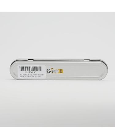 Bezox 2-Piece Stainless Steel Eyelash Extension Tweezers | Straight & Curved Lash Application Tools | Dolphin & Butterfly Design - Buy Online on GoSupps.com