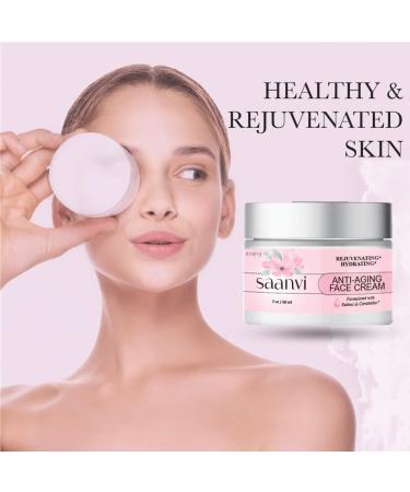 Saanvi Anti-Aging Face Cream - Revitalize Your Skin for Youthful Glow | Shop Internationally - Buy Online on GoSupps.com