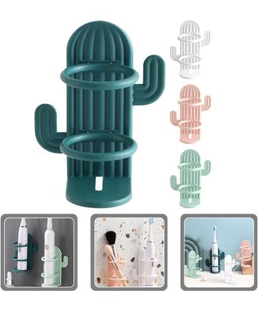 Wall-Mounted Toothbrush Holder Set | Cabilock Self-Adhesive Toothbrush Stands for Kids & Razors - 4-Pack - Buy Online on GoSupps.com