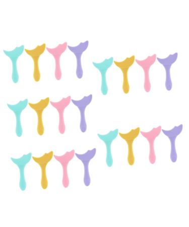 Healvian 20 Pcs Eyeliner Make up Tools for Eyes Lash Mascara Applicator Eye Liner Stencils for