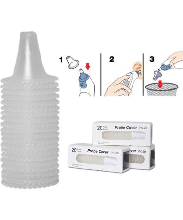 Fieberthermometer Ear Protective Caps - 100PC Replacement Filters for Thermoscan Models | Buy Now! - Buy Online on GoSupps.com