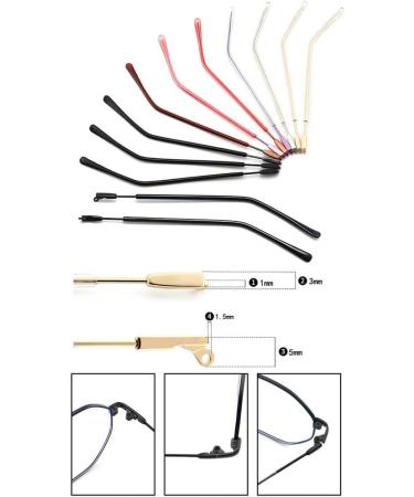 Buy CELIKA Glasses Holder | Replacement Temples with Anti-Slip Ear Hooks - Brown - Secure Your Glasses Worldwide - Buy Online on GoSupps.com