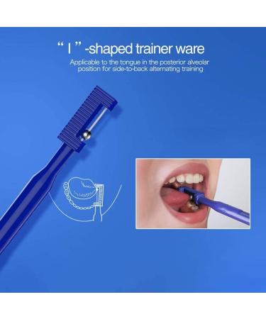 KUUY 3pcs Tongue Tip Exercise Tool Set | Lateralization & Lifting for Oral Muscle Training | Enhance Speech & Swallowing Skills - International Shipping Available - Buy Online on GoSupps.com