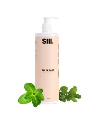 SIIL SIIL Natural Body Wash 500ml | Cleansing & Hydrating for Sensitive Skin | Unisex | Paraben & Sulfate Free | With Jojoba Cedar & Rosemary Essential Oils | Daily Body Care