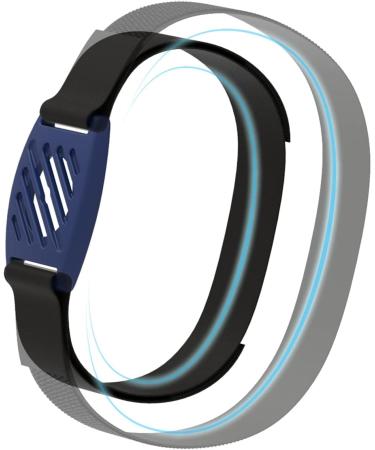Doykily 9-22 TPU Sensor Cover Armband for Freestyle Libre 1 & 2 | 14 Day Protect | Adjustable & Stretchable (Blue L) - Buy Online on GoSupps.com