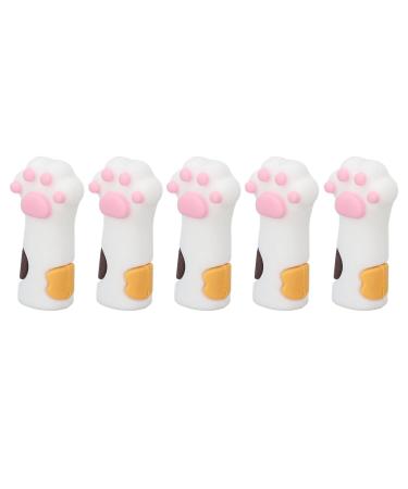 Silicone Cuticle Trimmer Protective Cover Drop Resistant Cuticle Scissors Prevent Nail Abrasion For Manicure Tools
