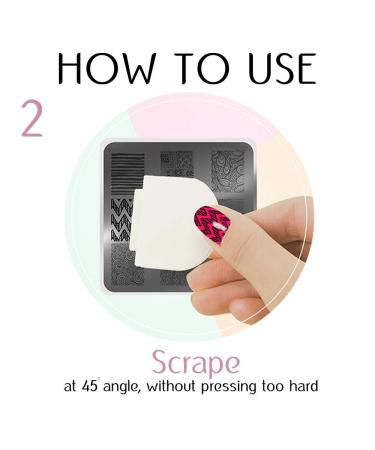 MoYou XL Bridal Nail Art Stamping Stencil - Elegant Flower Designs for Long Nails - Complete Manicure Kit - Buy Online on GoSupps.com