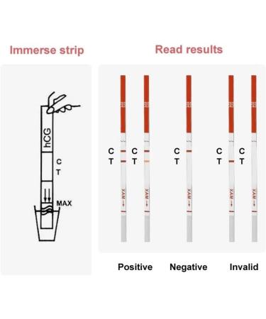 5x Pregnancy Test Strips - Early Detection Pregnancy Tests for Accurate Results - Fast International Shipping - Buy Online on GoSupps.com