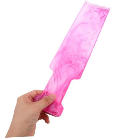 Vaguelly Palette de Coloration Capillaire Multifonctionnelle Dents Planche en Plastique pour M ches et Balayage Outil Coiffure pour Salon et Domicile Rose - Buy Online on GoSupps.com