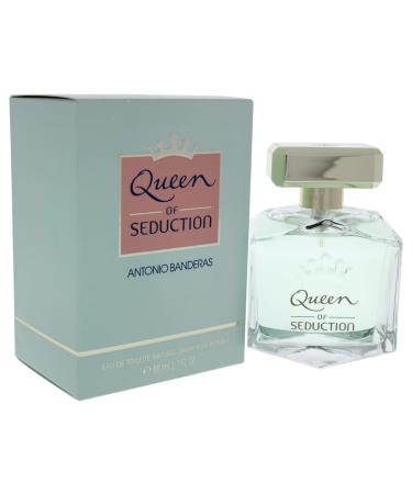 Antonio Banderas Queen Of Seduction 2.7 oz Eau De Toilette Spray For Women (Pack of 4) Floral Raspberry Cedar 13.8x9x4.3 Inch (Pack of 4) - Buy Online on GoSupps.com