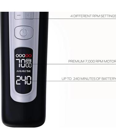 Fading Culture 2.0 Fading Culture Fadingculture Professional Barber Clippers Fading Culture Clippers Rechargeable with LED Display Professional Mens Hair Clippers. - Buy Online on GoSupps.com