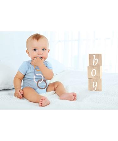 MG marmina Silicone Baby Teether Freezer BPA Free with Pacifier Clip - CPC Certified Baby Teething Toy for Sore Gums Relief (Purple) - Buy Online on GoSupps.com