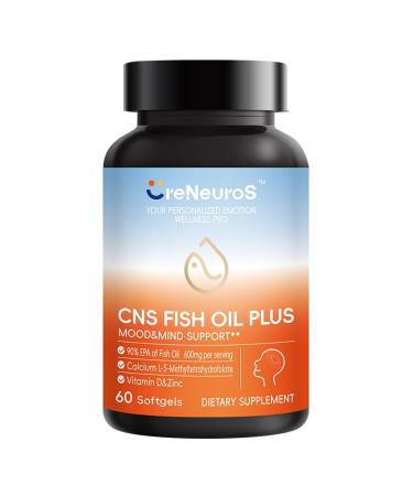 CreNeuroS CNS Fish Oil Plus Softgels Dietary Supplement