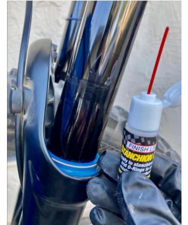 Finish Line Stanchion Lube Pure Fluoro Oil 15g Squeeze Bottle - Buy Online on GoSupps.com