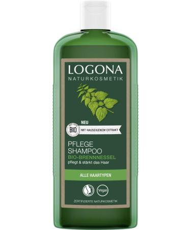 LOGONA Naturkosmetik Logona Pack of 2 Organic Hot Water Shampoos 500ml