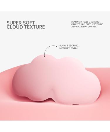 3D Sleep Mask with Light Blocking - Adjustable Night Mask for Maximum Comfort - Pink - Buy Online on GoSupps.com