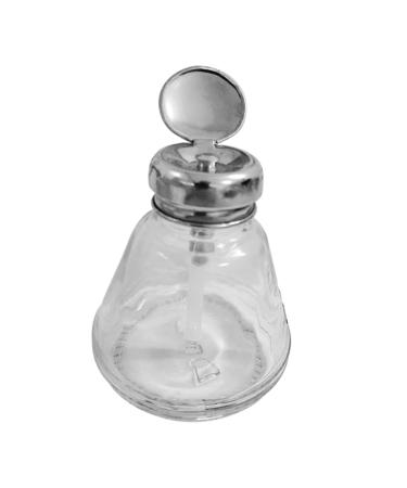 Housoutil Makeup Remover Bottle Push down Pump Bottle Lockable Pump Dispenser Nail Polish Empty Bottle Nail Polish Remover Dispenser Makeup Remover Dispenser Clear Container Terrarium Glass