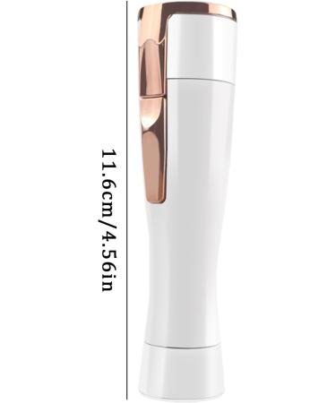 USB Lipstick Hair Removal Instrument for Women - Armpit Leg & Private Parts Shaving - TRS464 1 Piece (White) | Smooth Skin Solution - Buy Online on GoSupps.com