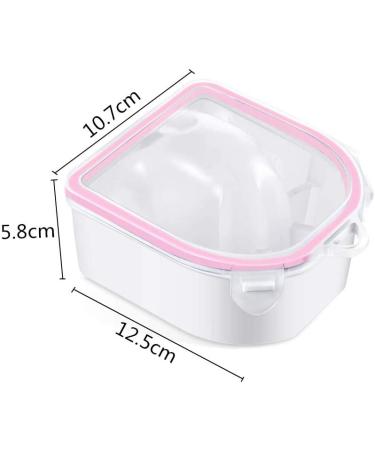 Nail Soaking Bowl Set for Manicure Spa Treatment - Pink (2 Pieces) - Buy Online on GoSupps.com