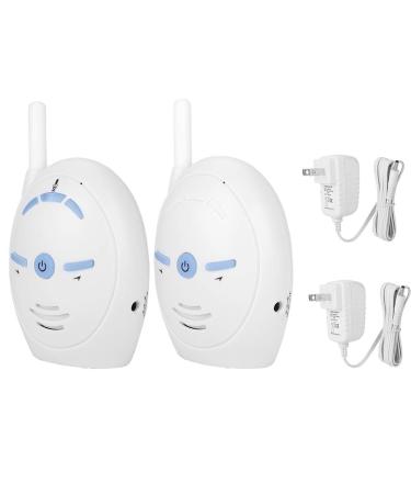 Audio Baby Monitor Wireless Digital Audio Baby Monitor Nanny Intercom Electronic Alarm Two-Way and Talk Back Intercom (US)