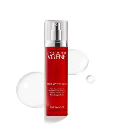 DUFT & DOFT Vgene Hydro Lifting Booster Radiant Essence - Anti Aging Hydrating Brightening with Hyaluronic Acid and Collagen 3.5 Fl Oz
