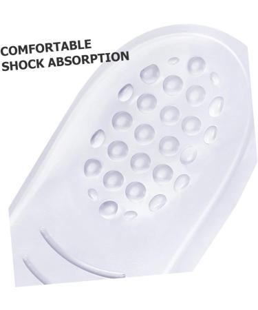 FRCOLOR 8 Pairs Self-Adhesive Gel Heel Pads - Comfortable Non-Skid Silicone Inserts for Women s High Heels - Buy Online on GoSupps.com