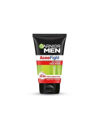 Men Acno Fight Anti Pimple Face Wash Anti Pimple Face Wash with Salicylic Acid and Herba Repair Suitable for all Skin Types 100g (3.38 Fl oz)