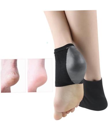 minkissy 2 Pairs Foot Sleeve Socks with Pad High Heel Socks Silicone Heel Socks Plantar Sock Socks for Heels Spa Lotion Socks Heel Protector Men and Women Arch of Foot Heel Cover - Buy Online on GoSupps.com