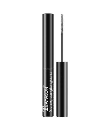 Lashes Volumizing Mascara with Single-Ended Lash Brush Colorful Mascara for Eyelashes Eye Makeup Pack Waterproof Long-Lasting Thickening Lengthening Safe to Use and Easy to Littryee