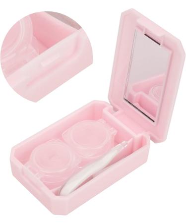 ZJchao Portable Lens Cases & Myopia Eye Care Kit - Travel Lens Box with Mirror Holder & Tweezer - Buy Online on GoSupps.com