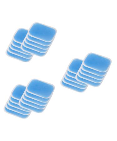 Partykindom 90 STK Fitness Matte Fitness Pads Abdominal muscle stimulator Gelpads for Bollenoner replacement gel pads Gelpads for abdominal stimulators Massage Gel-Pad Fitness equipment Patch