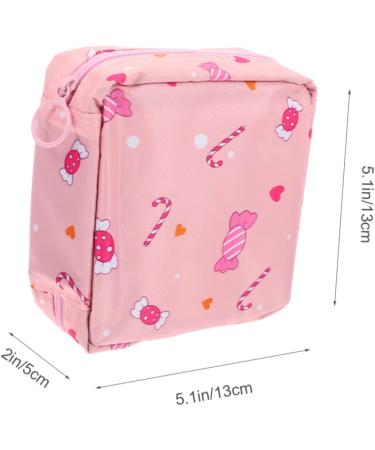 Ipetboom 4-Piece Women's Bandage Travel Period Bags | Stylish Menstrual Storage Pouches | Compact & Decorative Cases - Buy Online on GoSupps.com
