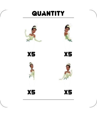 Princess Tiana Cupcake Toppers - Girl Party Supplies and Favors - Buy Online on GoSupps.com