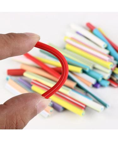 Pack Of 50 Cute Nail Art Canes Sticks Manicure Canes 3D Fruit Pattern Slices Perfect For Diy Crafts Cellphone Decoration Nail Art Decoration(Fruit) - Buy Online on GoSupps.com