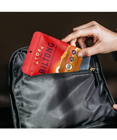Buy Ayoba Spicy Biltong - Keto & Paleo Certified - Grass Fed Beef Snack (5 Pack  1 oz) - Buy Online on GoSupps.com
