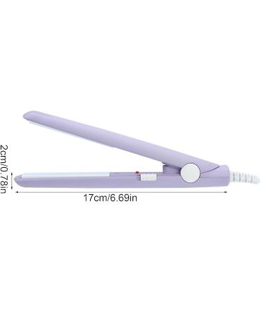 Buy Violet Hair Straightener - 190 C Flat Iron & Curler with Healing Plates - International Shipping Available - Buy Online on GoSupps.com