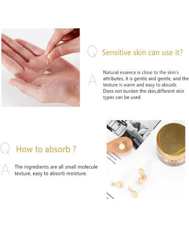 Facial Oil Skin Care Cream Hyaluronic Acid Vitamin E Serum Essence Capsules Anti-aging Spot Acne Remover Whitening Face Cream Anti-Wrinkle Essence - Buy Online on GoSupps.com