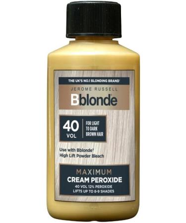 Jerome Russell Bblonde High Lift Powder Bleach & Jerome Russell Bblonde Maximum Lift Cream Peroxide 40 Vol - Buy Online on GoSupps.com