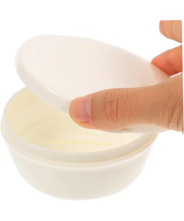 Ciieeo 8 Pcs Travel Soap Box Plastic Stand Soap Holder with Lid Drain Soap Rack Soap Bar Case Soap Bar Holder Round Container with Lid Shower Soap Holder or Take a Bath White Soap Dish - Buy Online on GoSupps.com